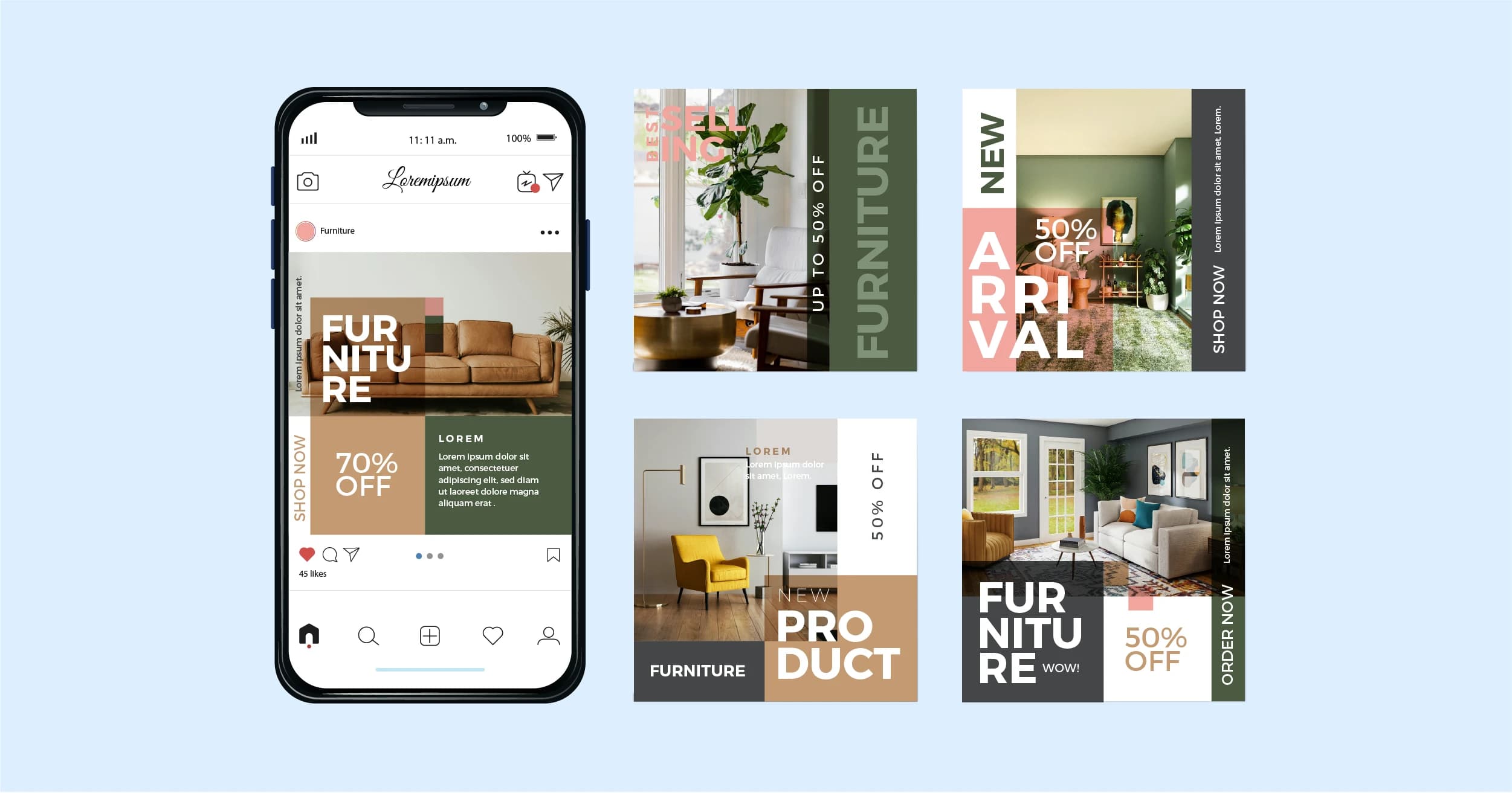 صورة المقال: تصاميم السوشيال ميديا - كيف تخلق محتوى يجذب الانتباه ويزيد التفاعل؟