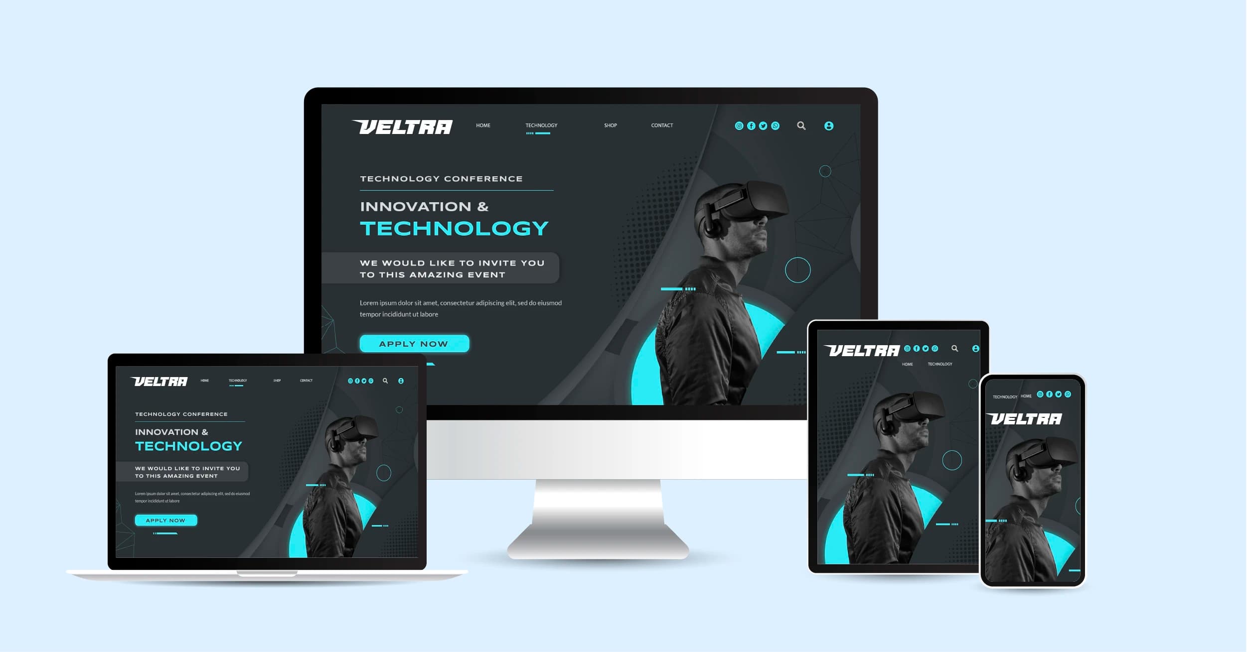 منصة Veltra للواقع المعزز